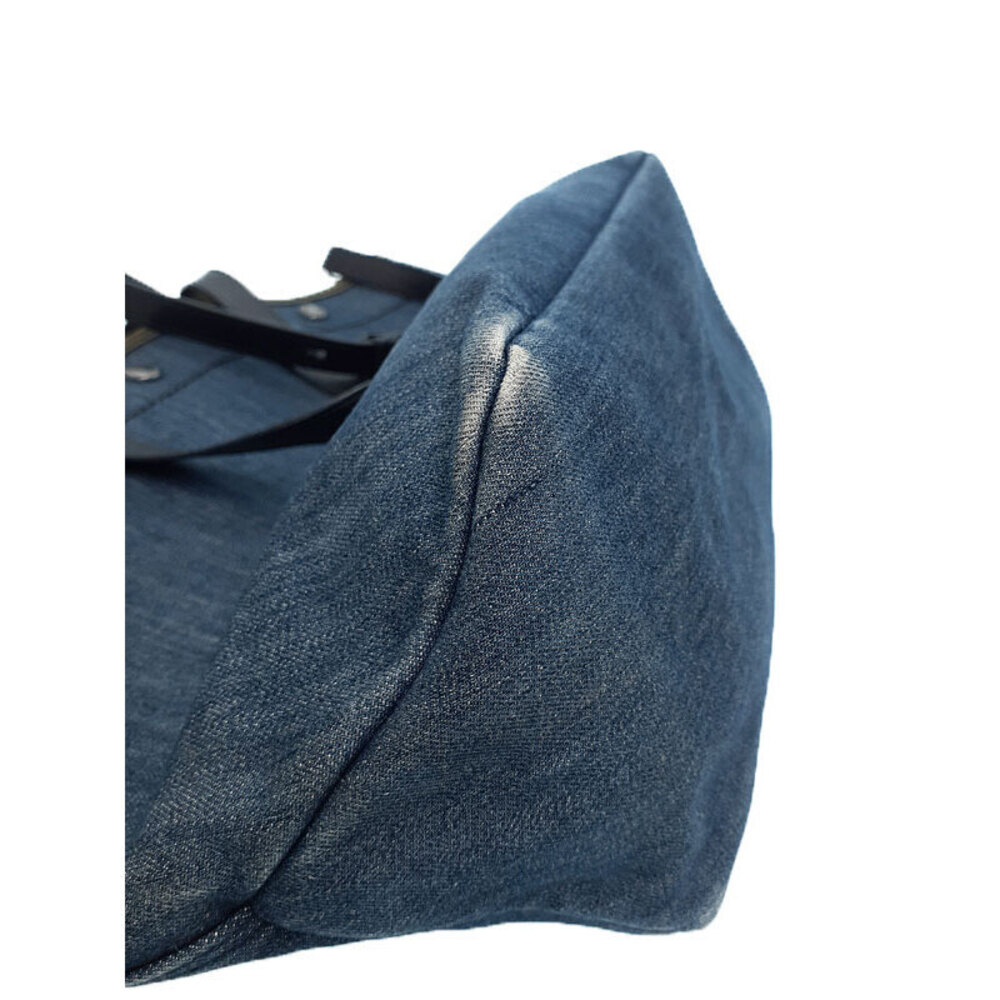 Prada Denim Bucket Shaped Tote Bag - Picture 9 of 9